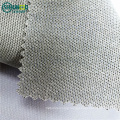 Eco-friendly 230gsm 3.5H Hand Feeling Cap Interlining Cotton Nylon Fusing Garment Woven Rolls for Caps